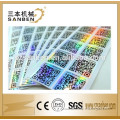 Sanben Label Printer 2015 New Design Custom Holographic Laser Sticker Laser Label Reflective Sticker for Promotion